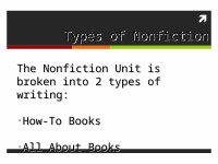 Page 10: Nonfiction Writing Writing Workshop Grades 1 and 2