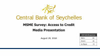 (PDF) Central Bank of Seychellescbs.sc/Downloads/Pressrelease/CBS MSME ...
